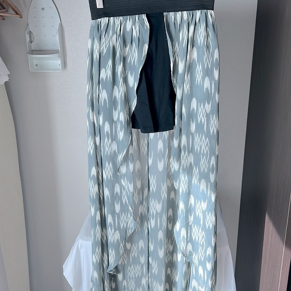 Mini maxi skirt